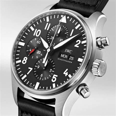 iwc pilot chronograph iw377709|iwc chronograph.